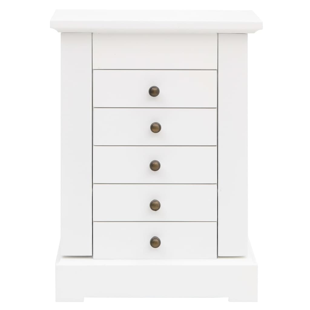 Smykkeskab med spejl mdf 25 x 13,5 x 34 cm - number 3.