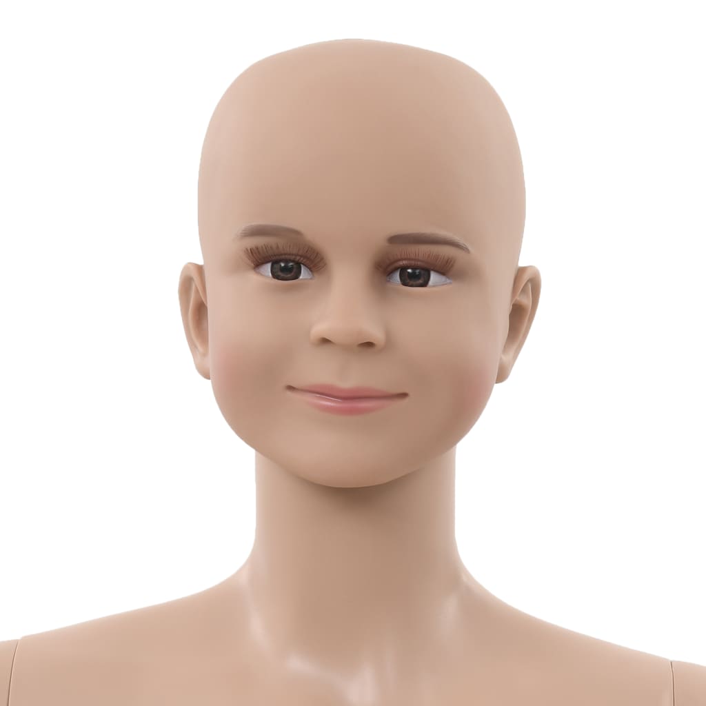 Dječja lutka sa staklenom bazom 140 cm bež - number 8.