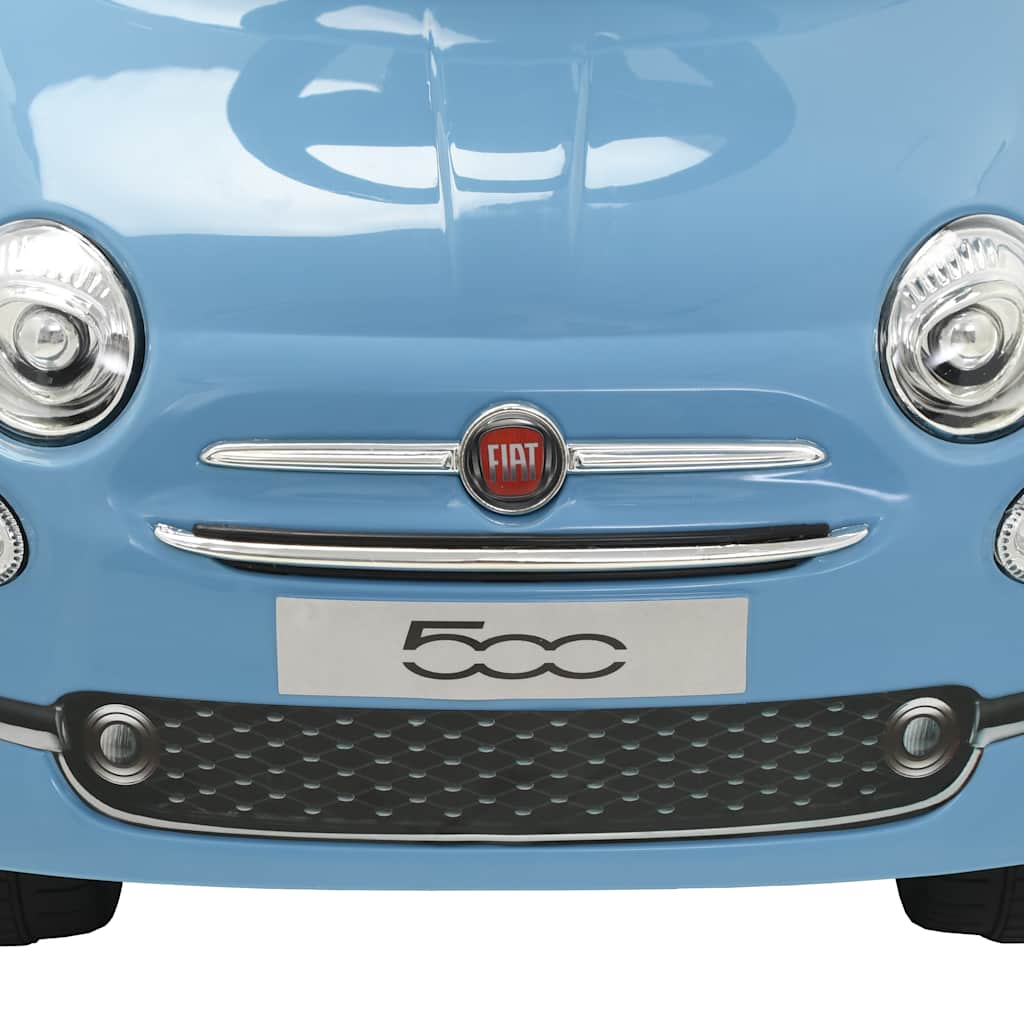 Marcheur fiat 500 bleu - number 6.