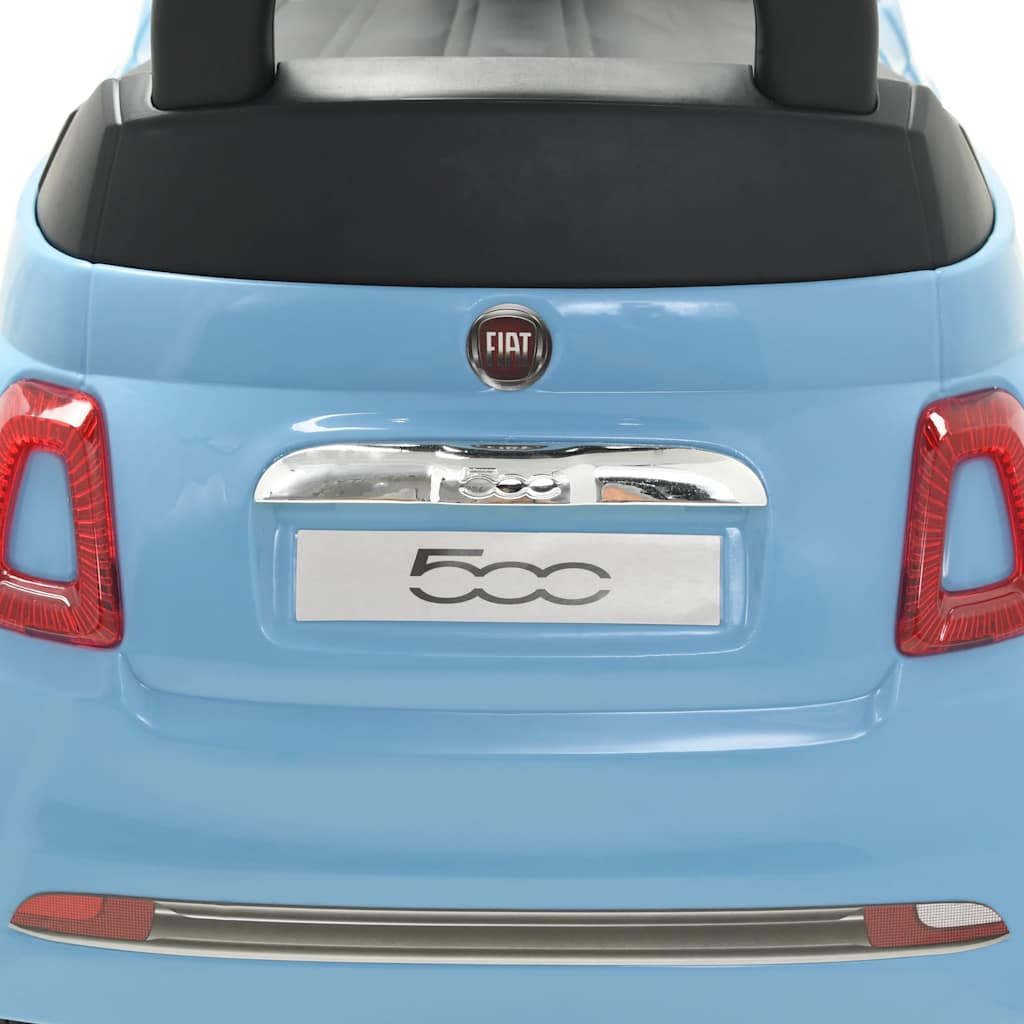 Marcheur fiat 500 bleu - number 9.