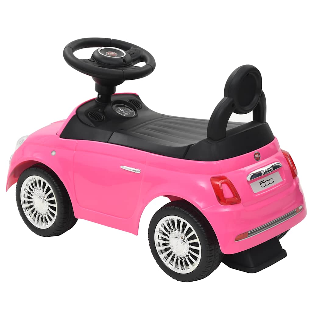 Voiture jouet fiat 500 rose - number 3.