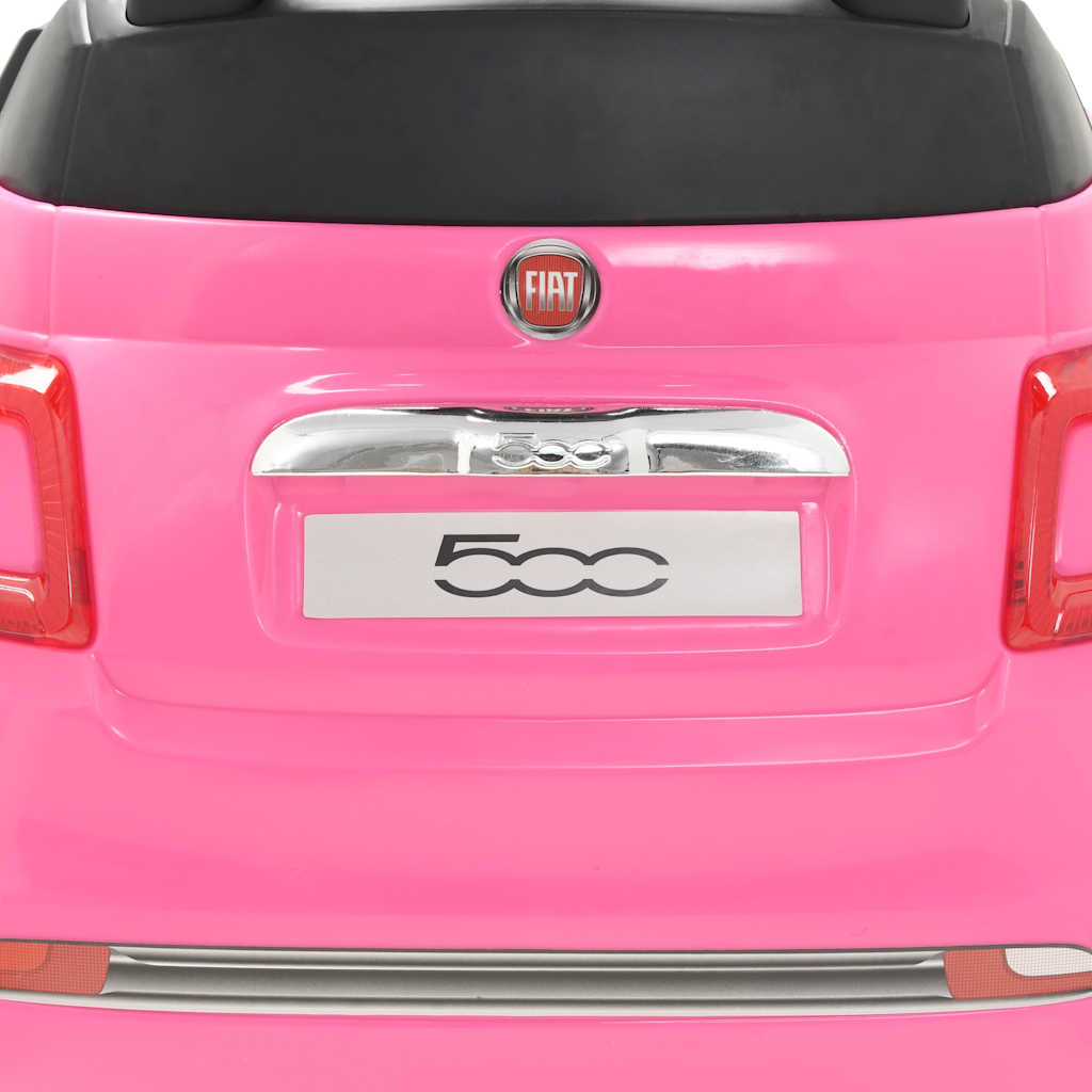 Voiture jouet fiat 500 rose - number 9.