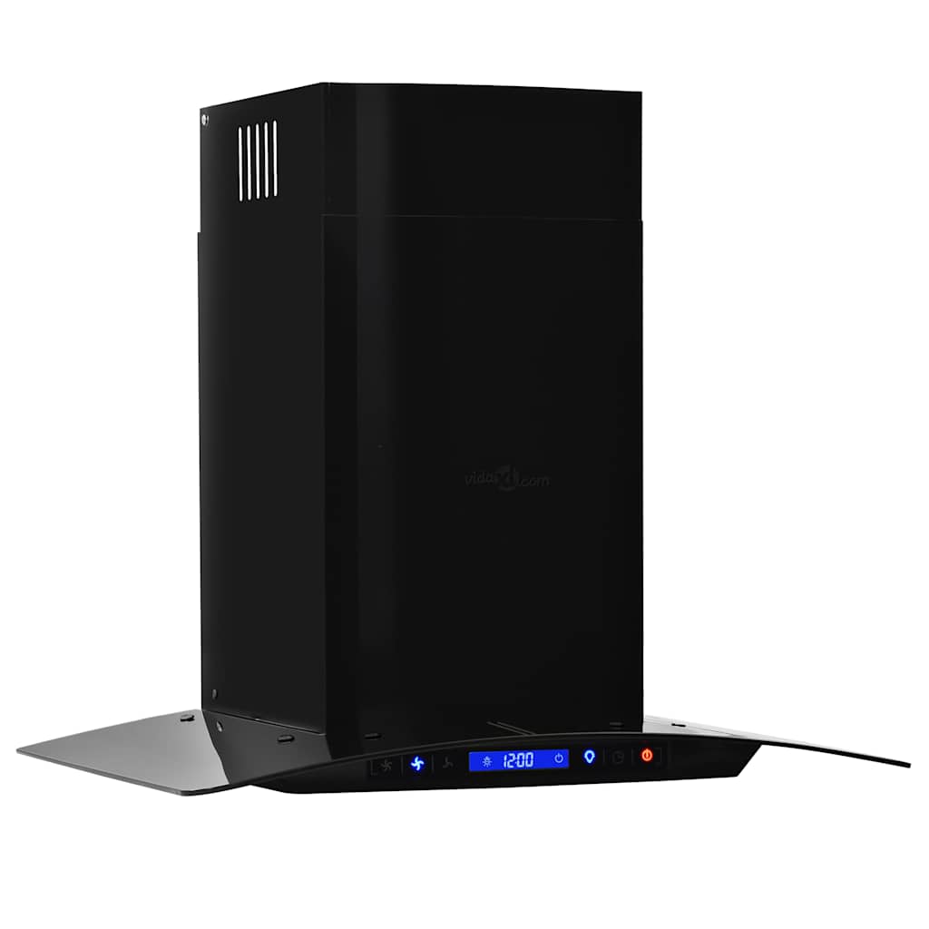 Vægmonteret emhætte rustfrit stål 756 m³/t. 60 cm sort - number 4.