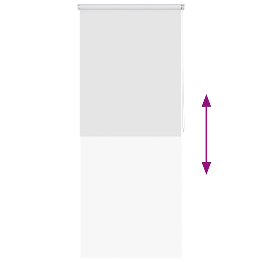 Rullegardin til badeværelse 80x240 cm hvid - number 4.