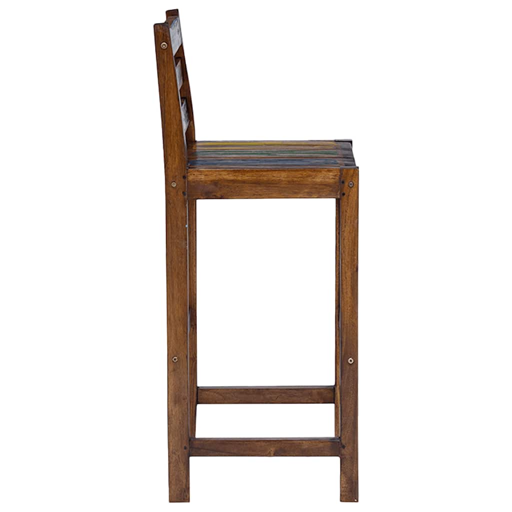 Barkrakker 2 stk. massivt resirkulert tre - number 4.