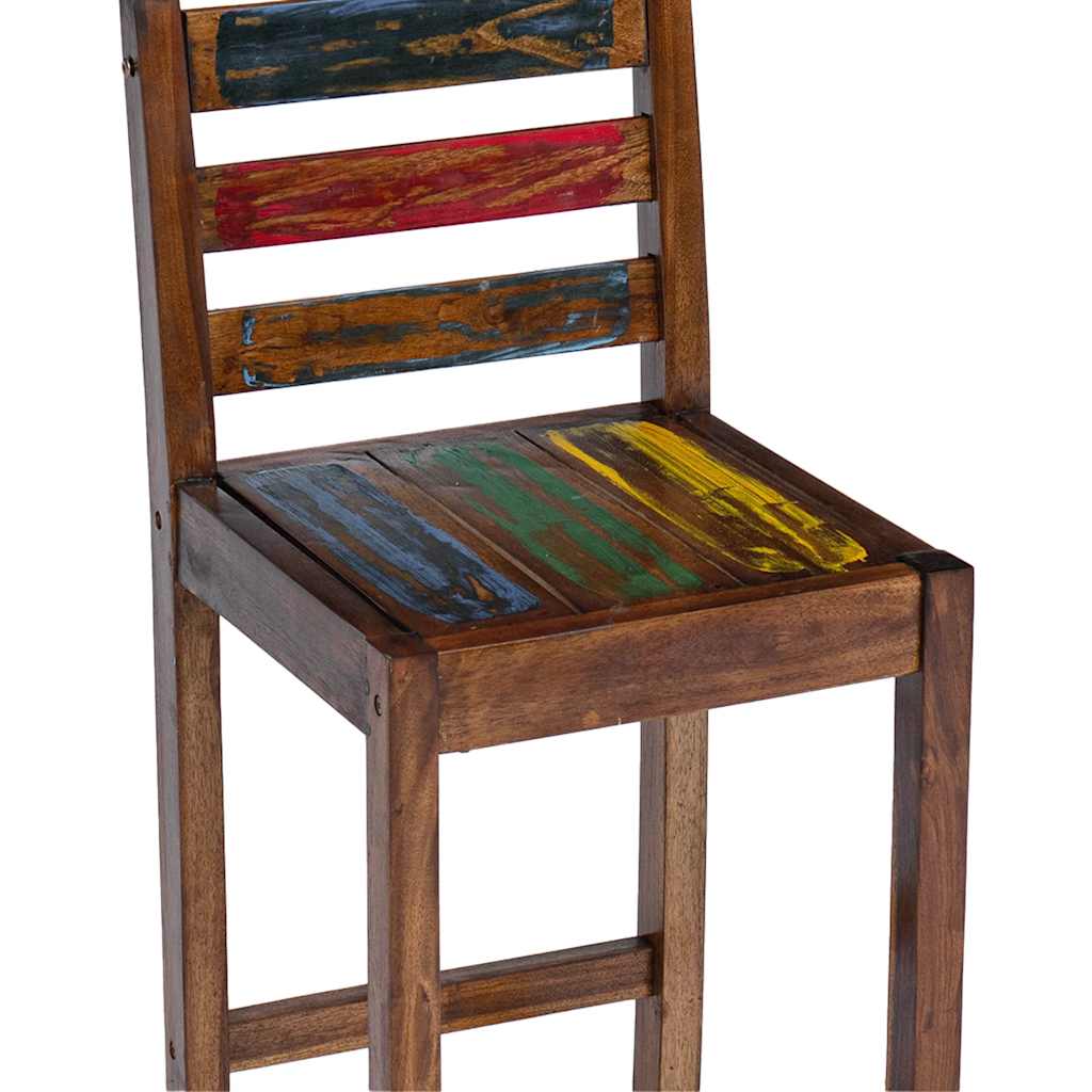 Barkrakker 2 stk. massivt resirkulert tre - number 6.