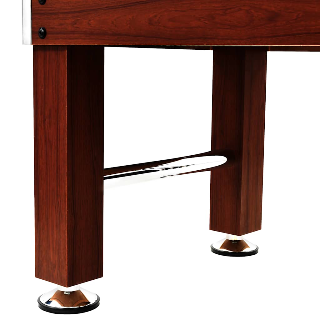 Fodboldbord 60 kg 140x74,5x87,5 cm stål brun - number 10.