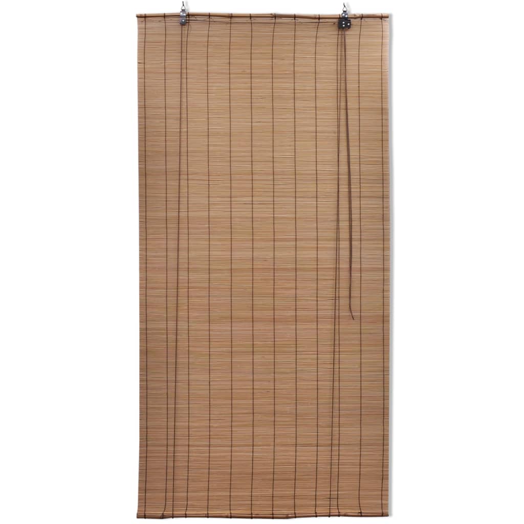 Bambou aveugle à rouleau - marron, 80 x 220 cm - number 3.