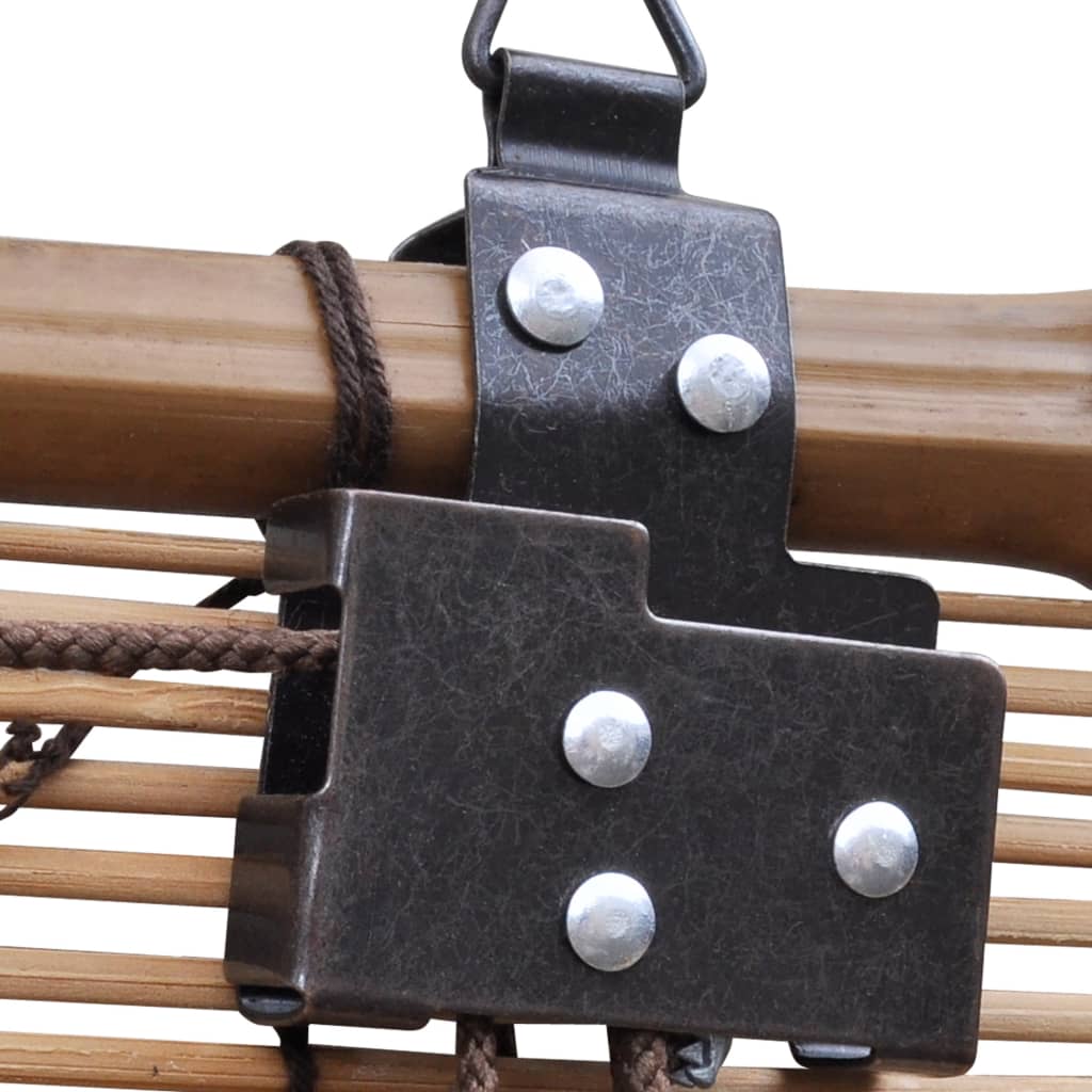 Bambou aveugle à rouleau - marron, 80 x 220 cm - number 5.