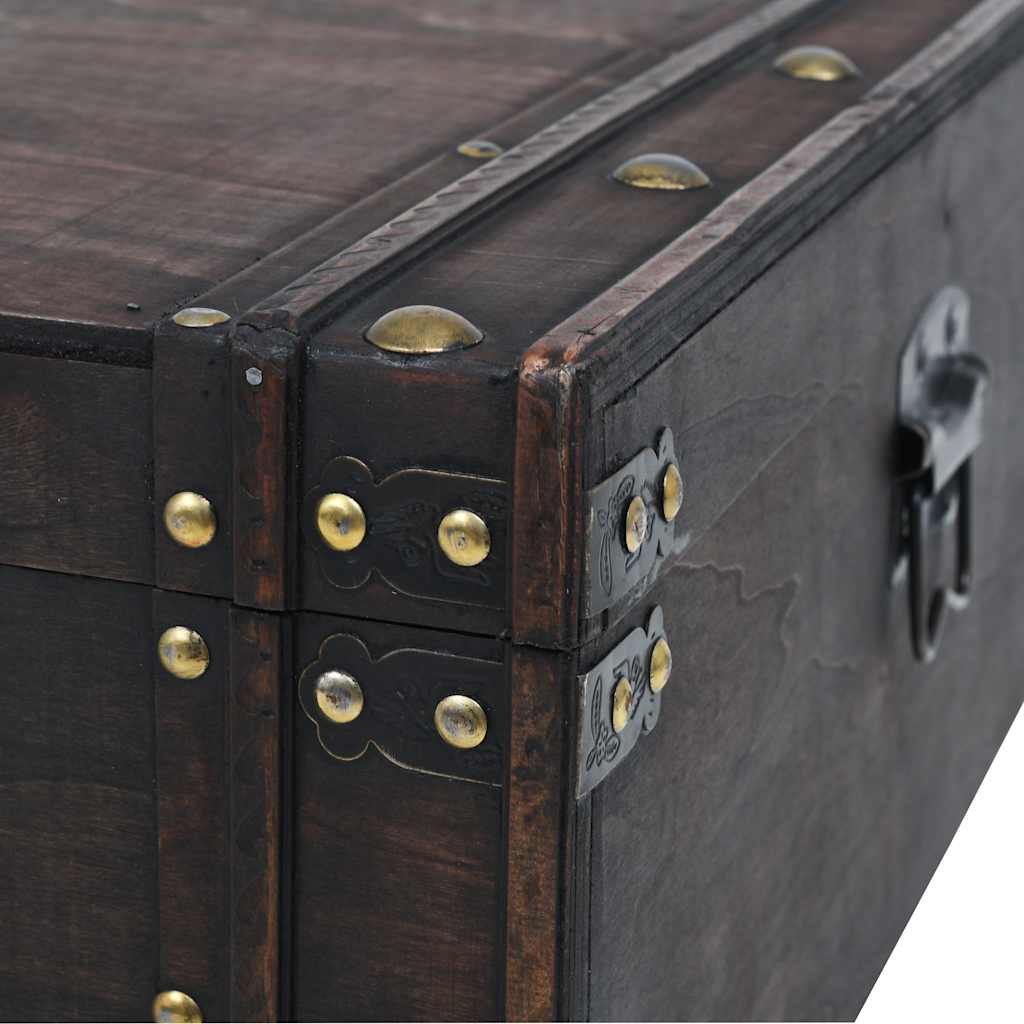 Sofabord krydsfiner vintagestil 120 x 55 x 35 cm - number 7.