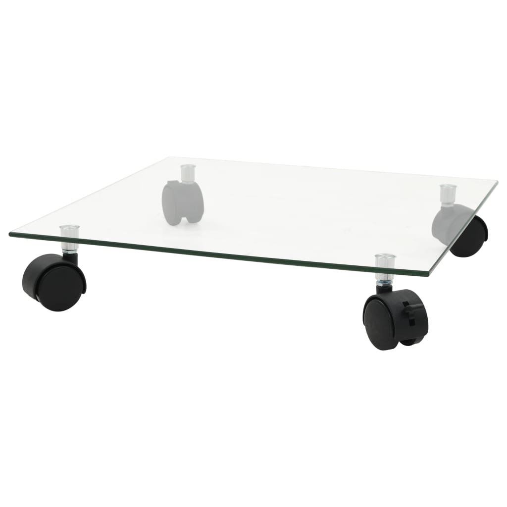 Kolica za biljke 2 kom. kaljeno staklo 35 x 35 cm kvadrat - number 2.