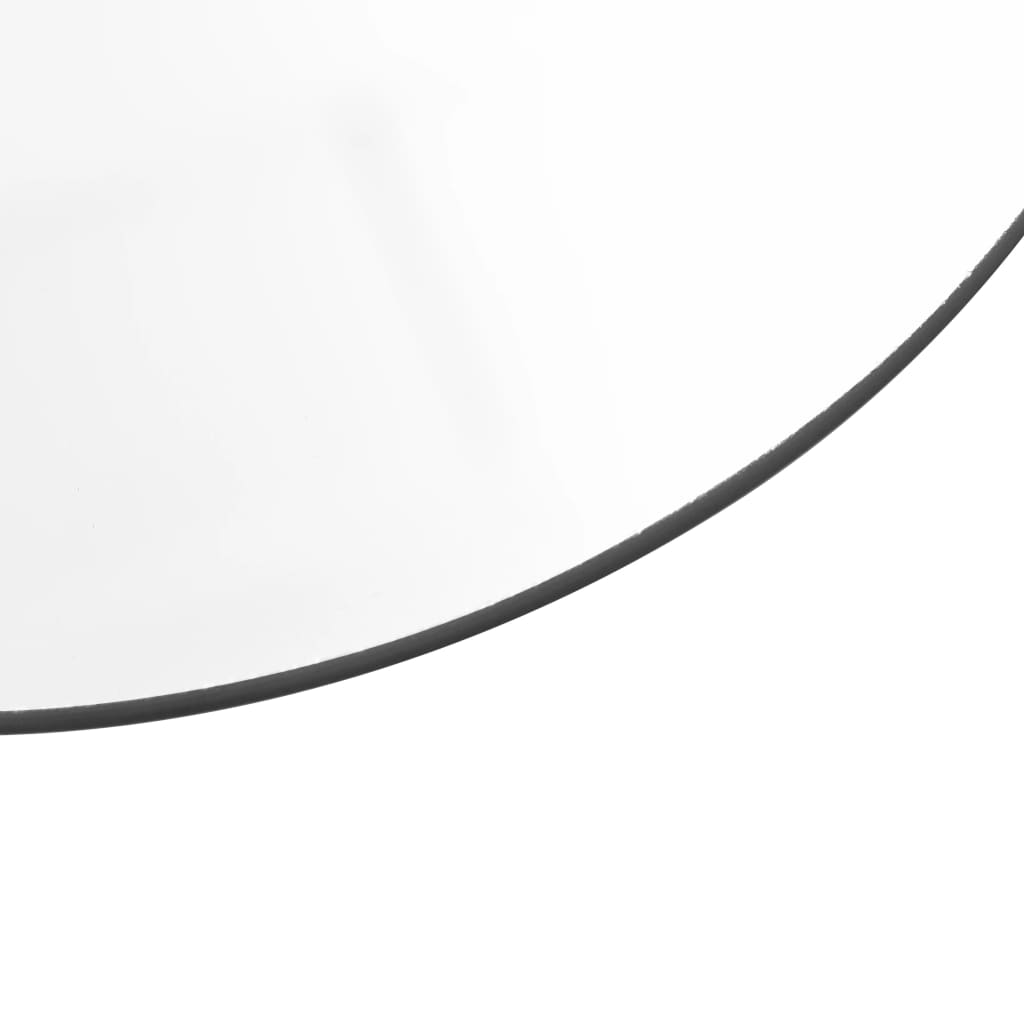 Miroir mural en 7 parties rondes en verre - number 8.