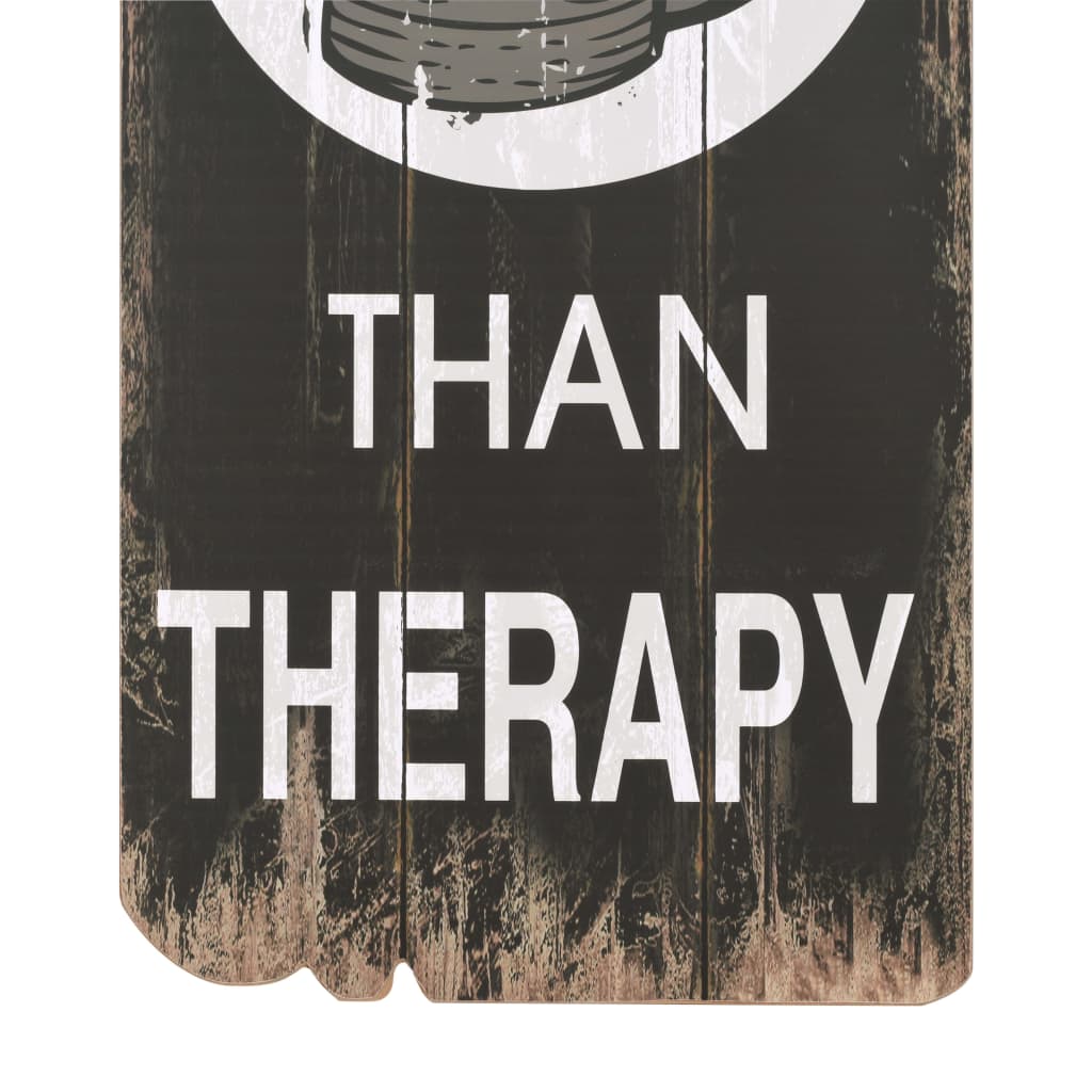 Portemanteau mural avec 6 crochets 120x40 cm - number 5.