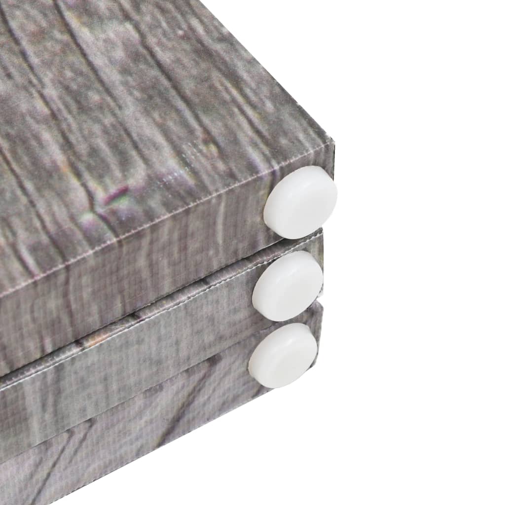 Foldbar rumdeler 200 x 170 cm sømotiv - number 5.