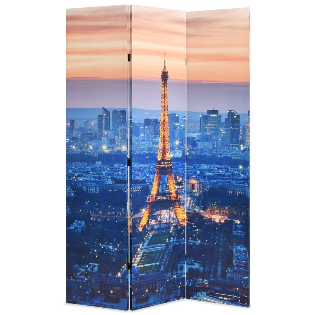 Foldbar rumdeler 120 x 170 cm paris by night - number 1.