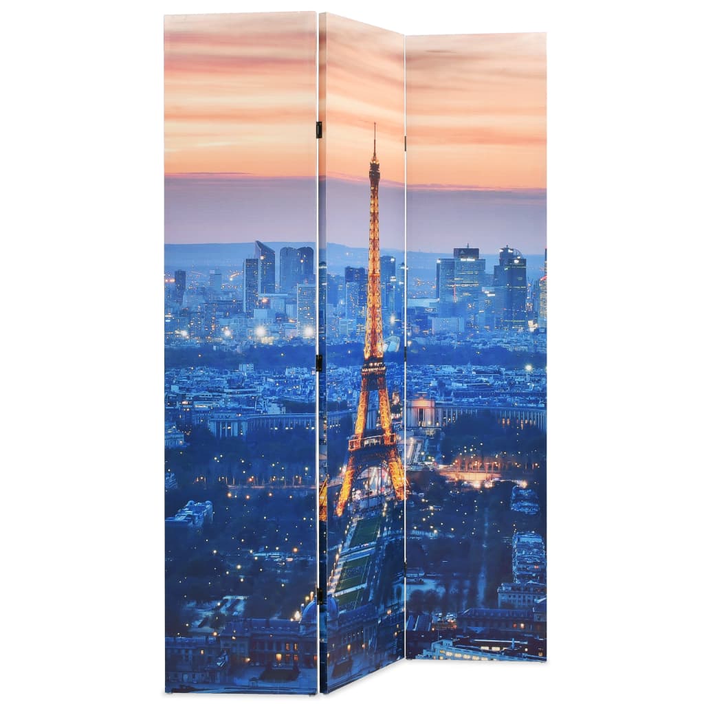 Foldbar rumdeler 120 x 170 cm paris by night - number 2.