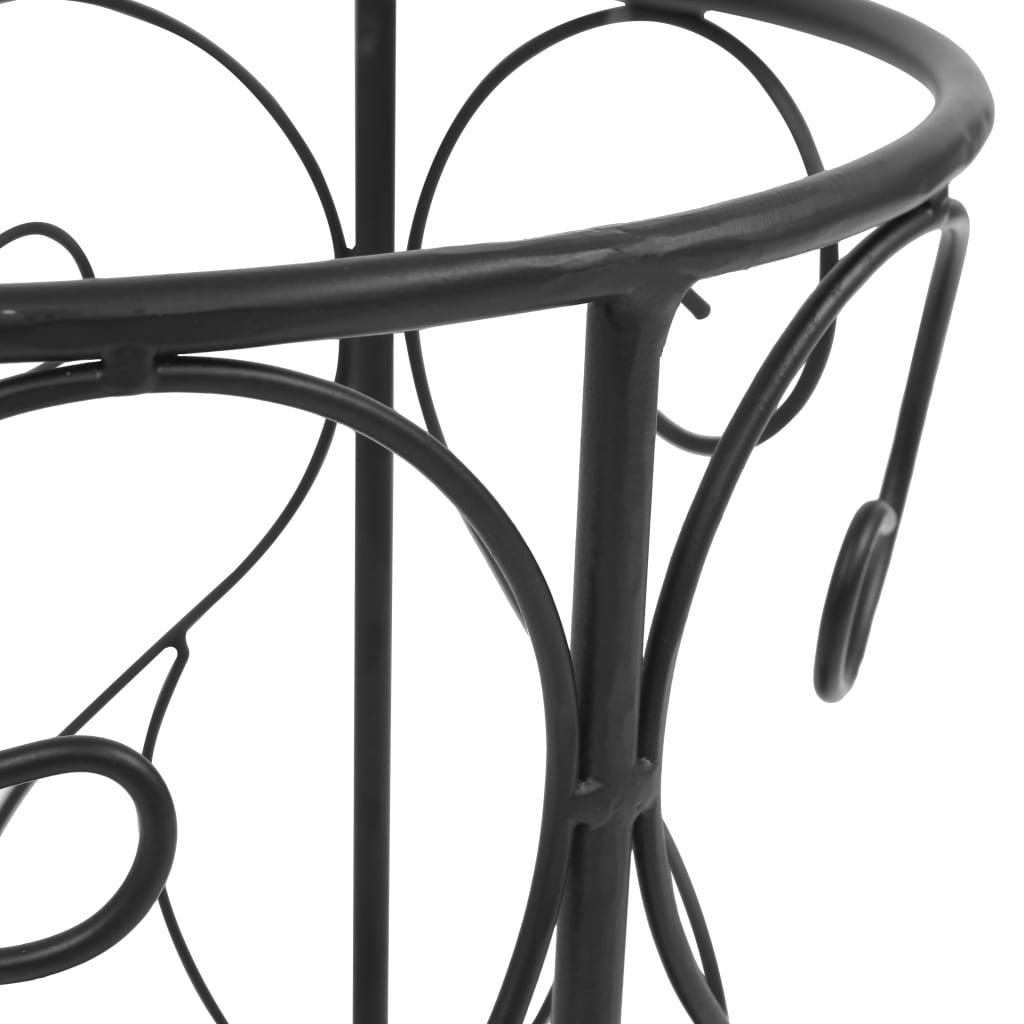Umbrella stands in vintage style metal 26 x 46 cm black - number 5.