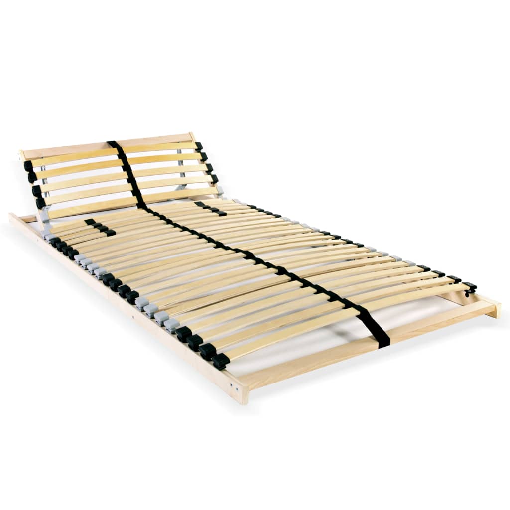 Slat base to bed with 28 slats 7 zones - 90 x 200 cm, no, adjustable backrest (manually) - number 1.