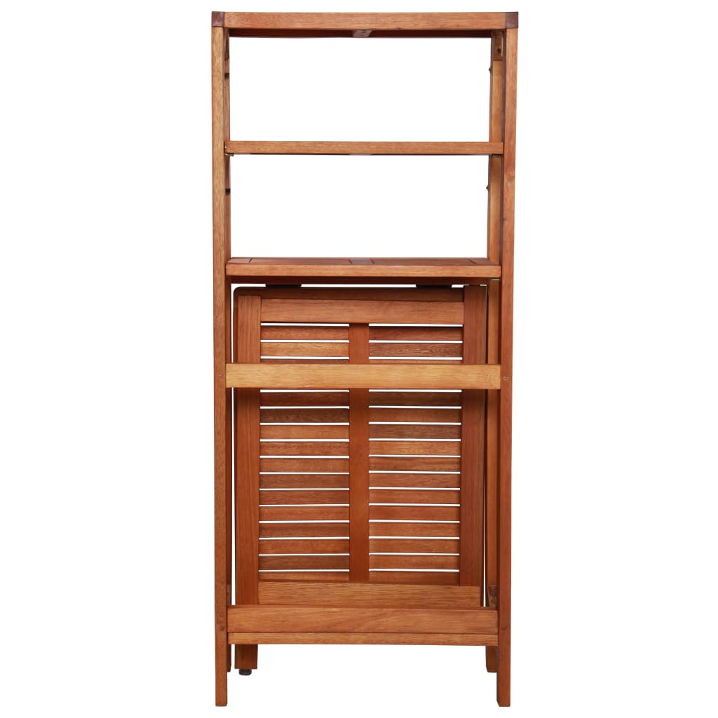 Sammenleggbart bistrosett 3 deler massivt akasietre - number 12.