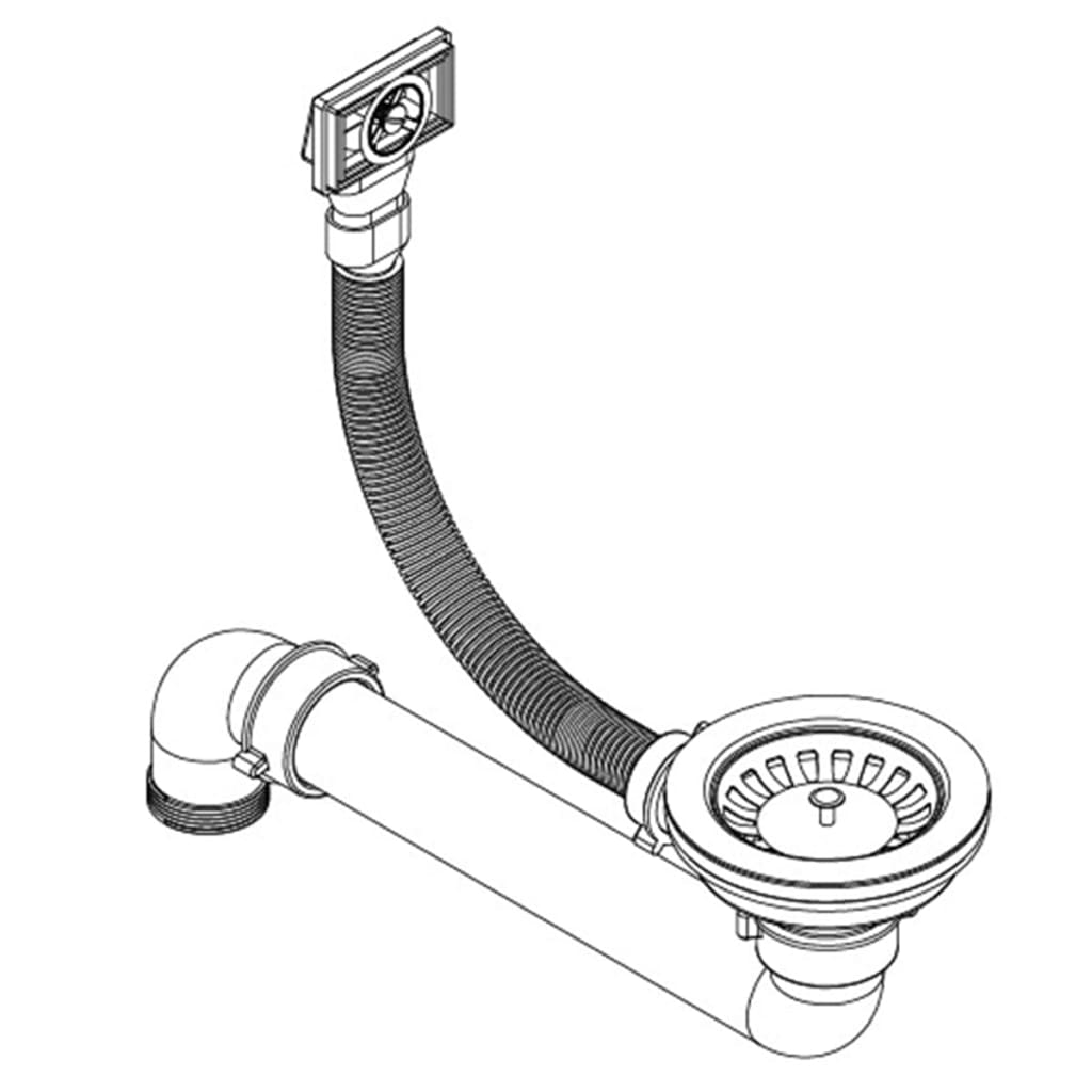Køkkenvask vask granit - grå, ooo 1 - number 7.