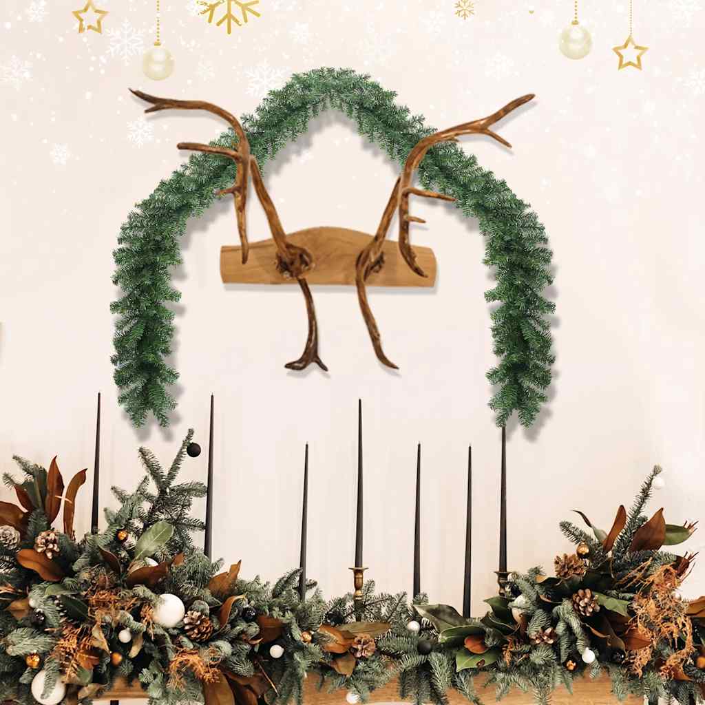 Juleguirlande pvc - 10 m, 1, uden led - number 3.