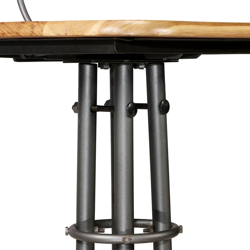 Barkrakker 2 stk. solid resirkulert teak - number 7.