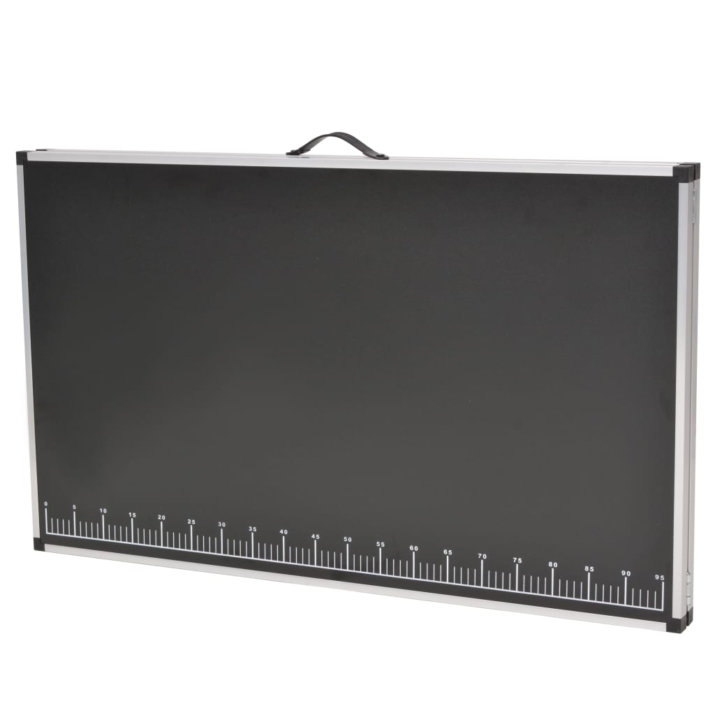 Klapbord til tapetsering mdf og aluminium 200 x 60 x 78 cm - number 4.