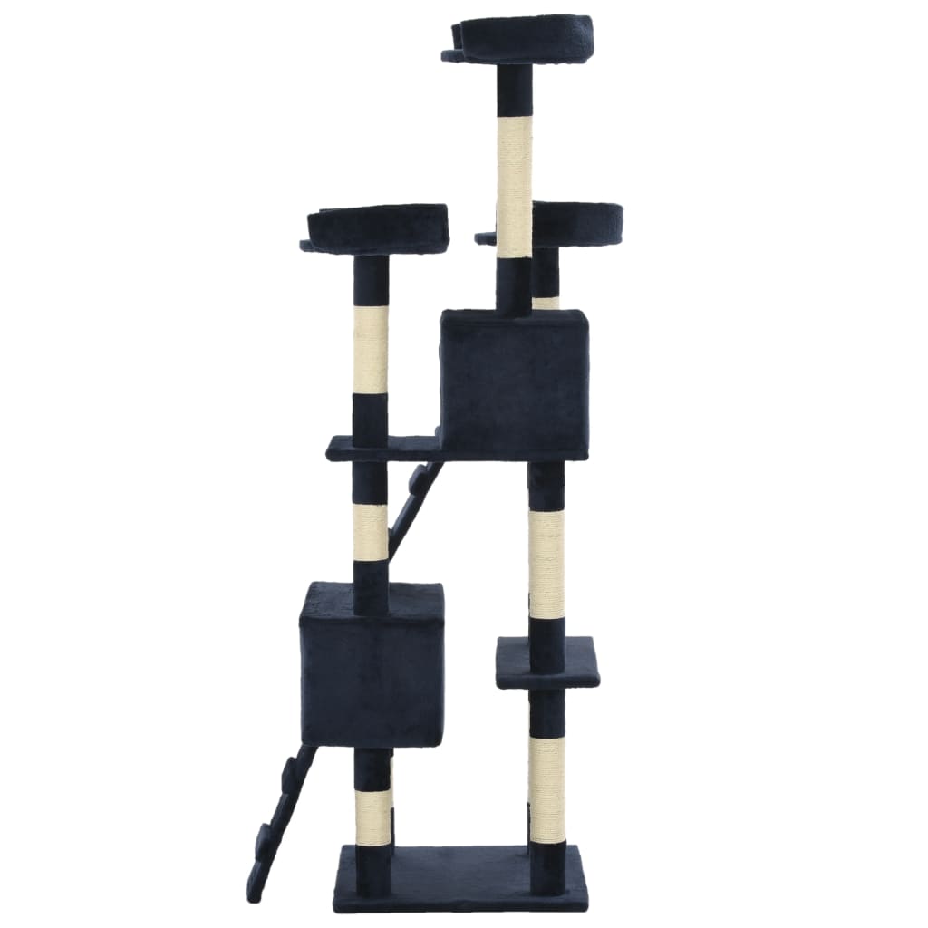 Arbre à chat en sisal 170 cm bleu - bleu - number 4.