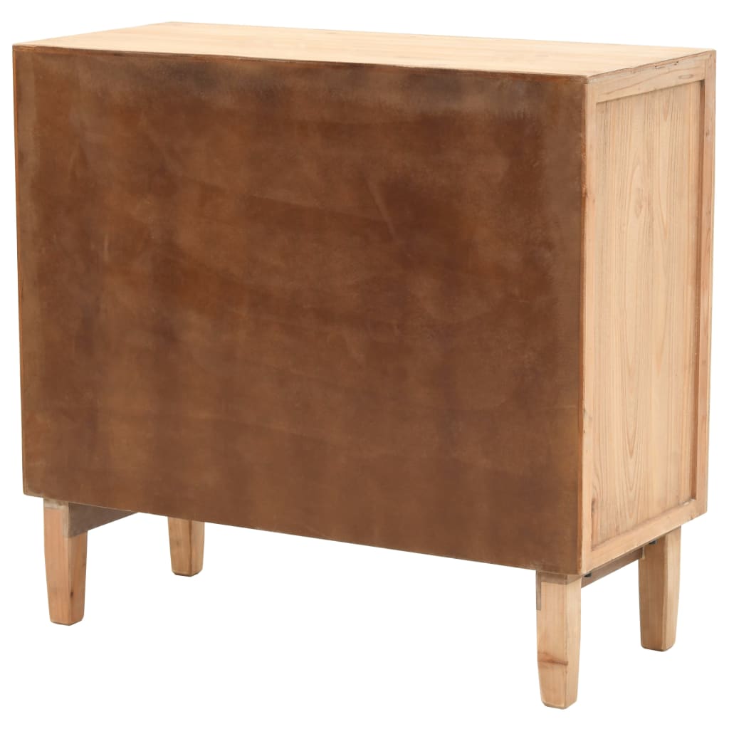 Kommode 80x36x75 cm massivt grantræ - number 3.