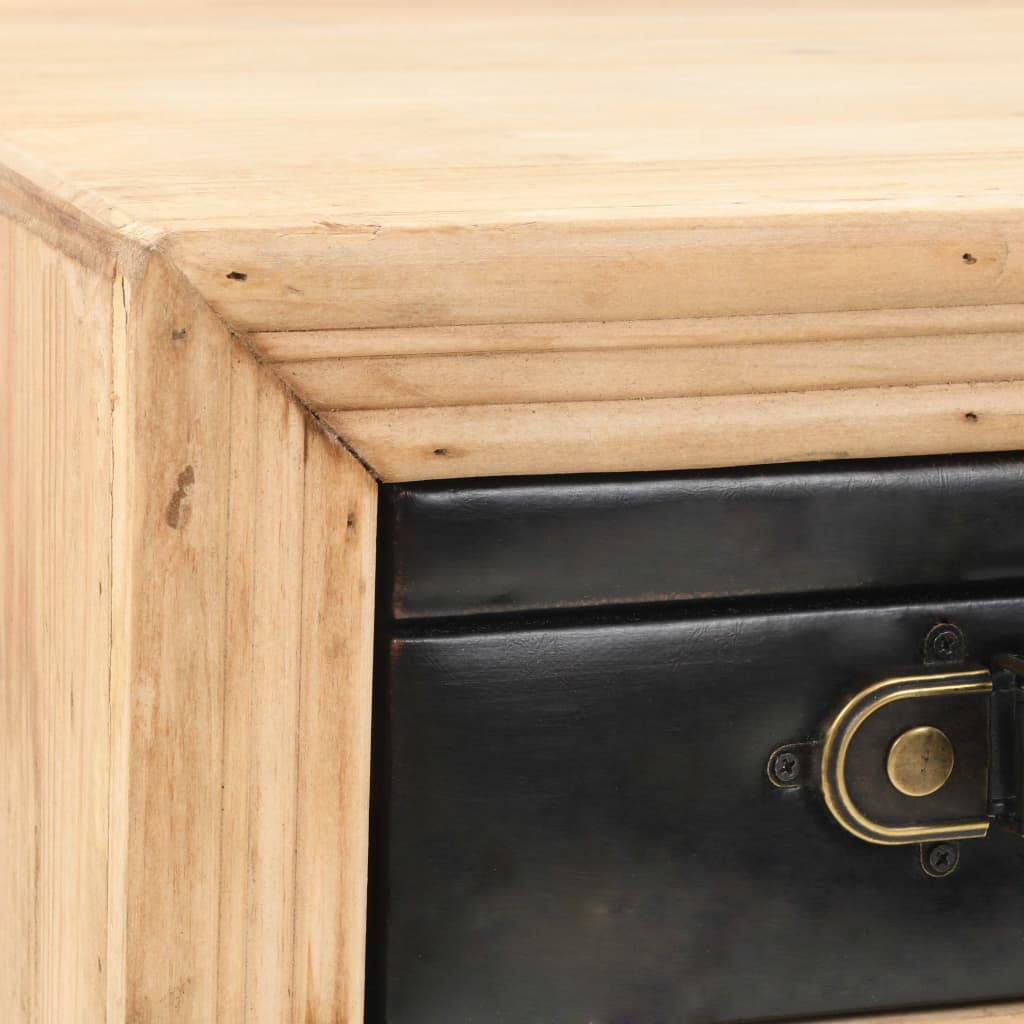 Noćni ormarić masivna smreka 43 x 38 x 50 cm - number 8.