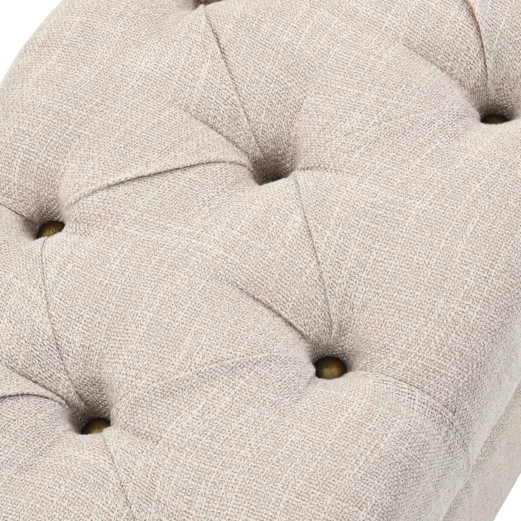 Opbevaringsbænk 111x34x37 cm massivt træ og stål - number 6.