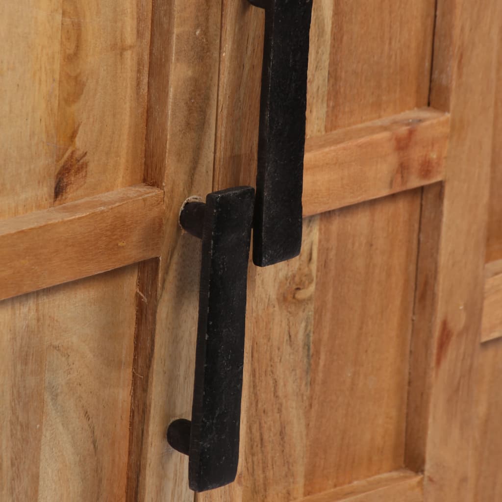 Skænk 60x35x76 cm massivt akacietræ brun - number 7.