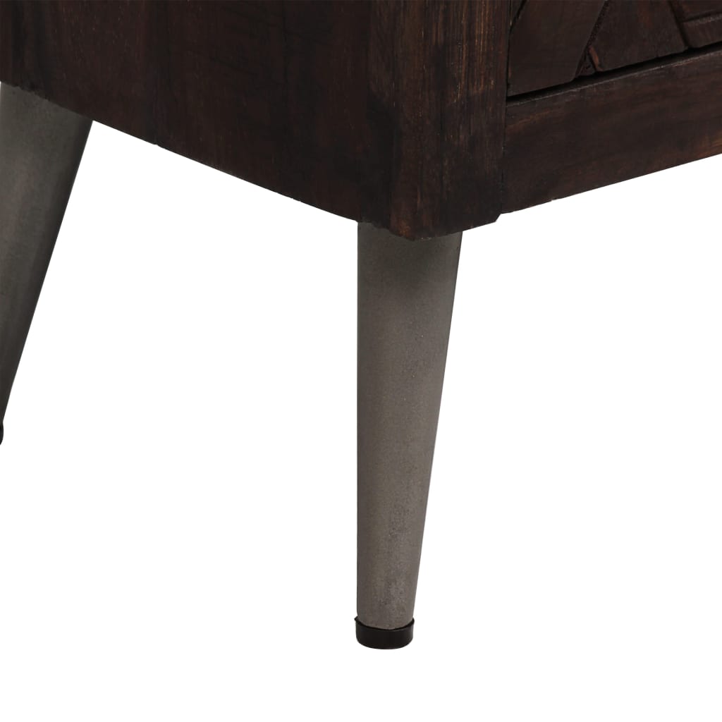 Skænk 60x30x76 cm massivt genbrugstræ - number 6.