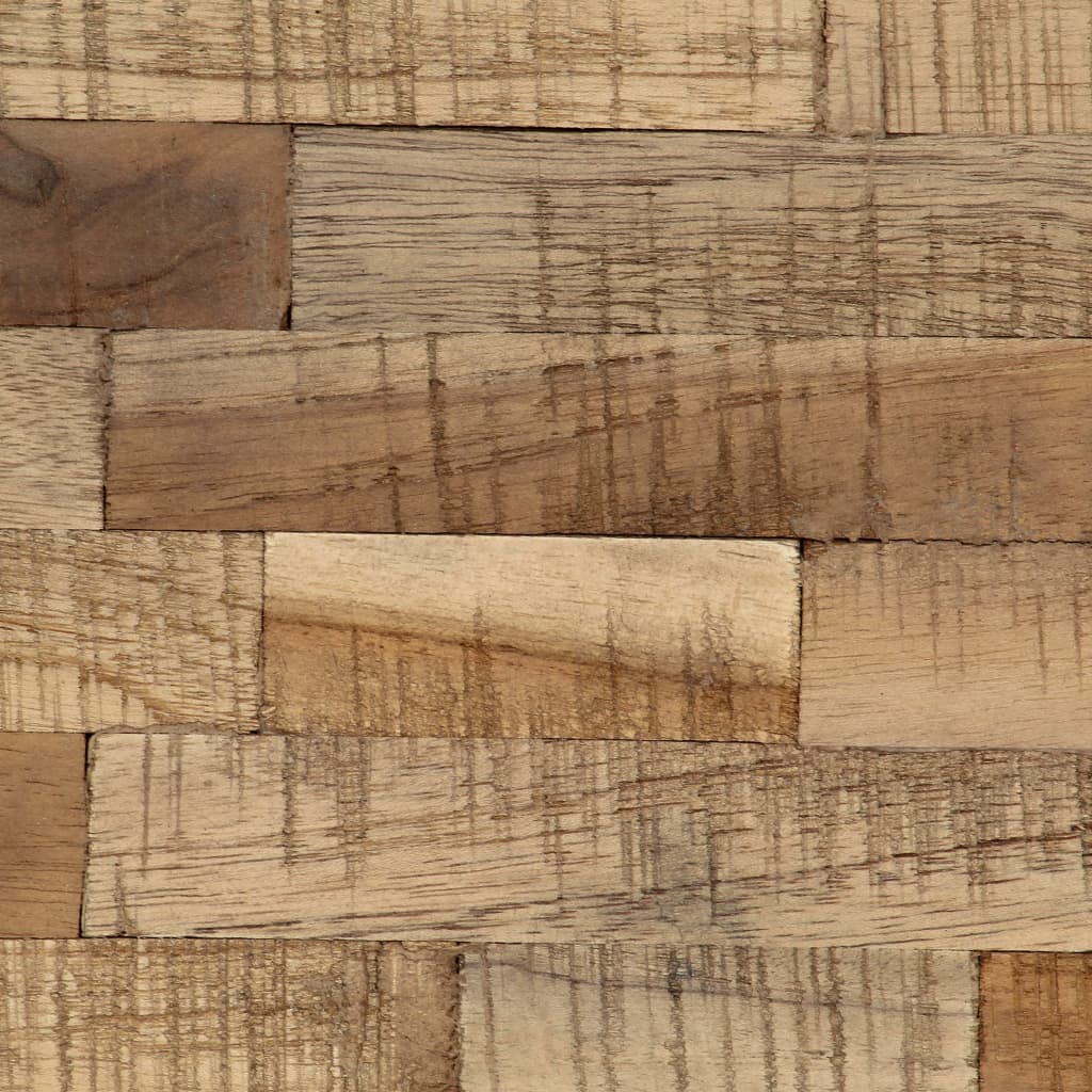 Biljni stolni set od 3 dijela reciklirane tikovine - number 9.