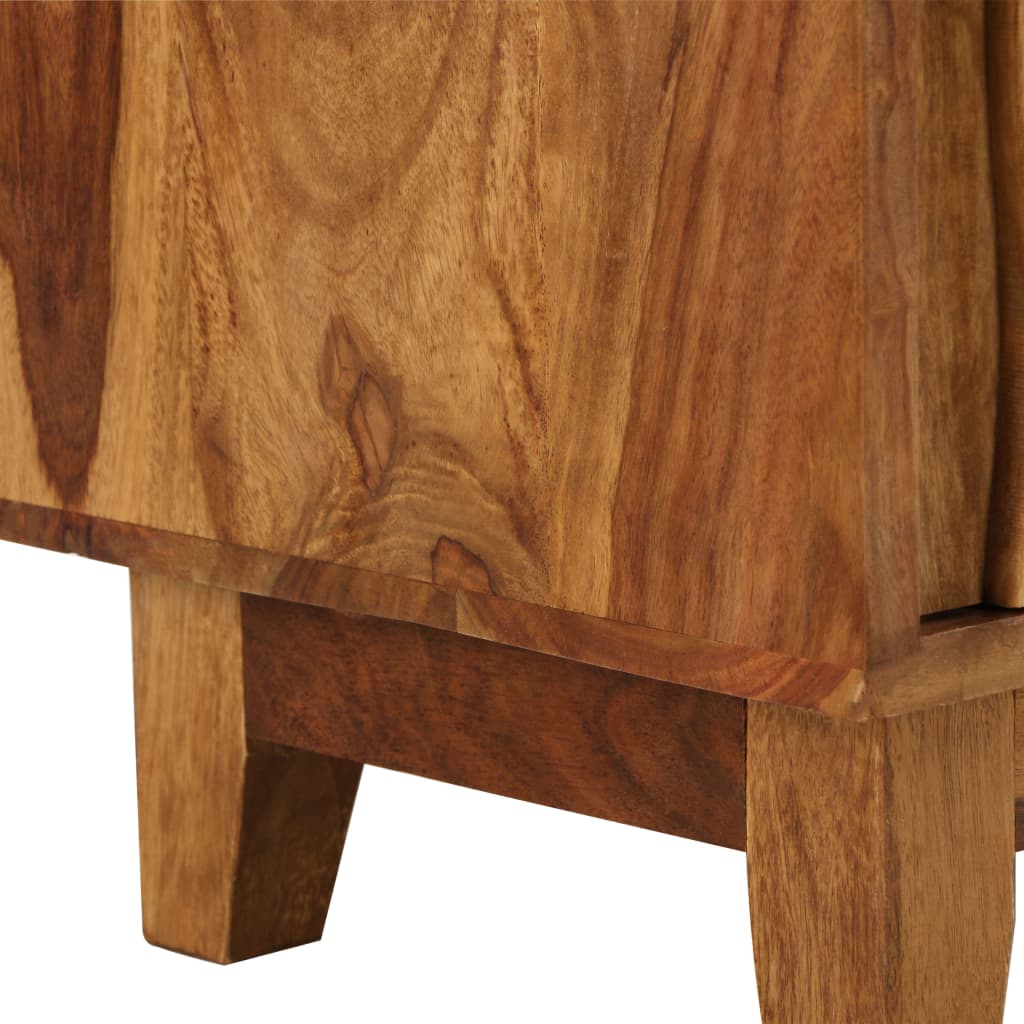 Tv cabinet solid sheesham wood 118 x 30 x 40 cm - number 7.