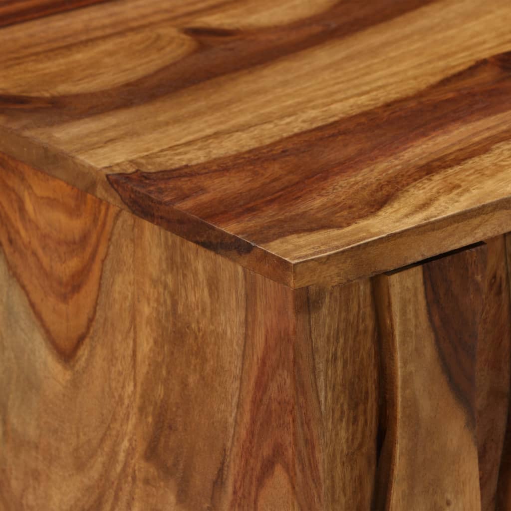 Tv cabinet solid sheesham wood 118 x 30 x 40 cm - number 9.