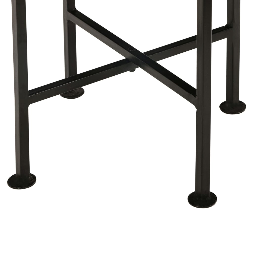 Pomoćni stolić od 2 dijela od punog bagremovog drveta - number 11.