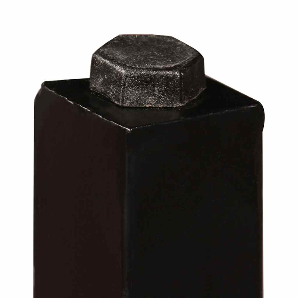 Barsæt i 7 dele massivt genbrugstræ og ægte læder - number 9.