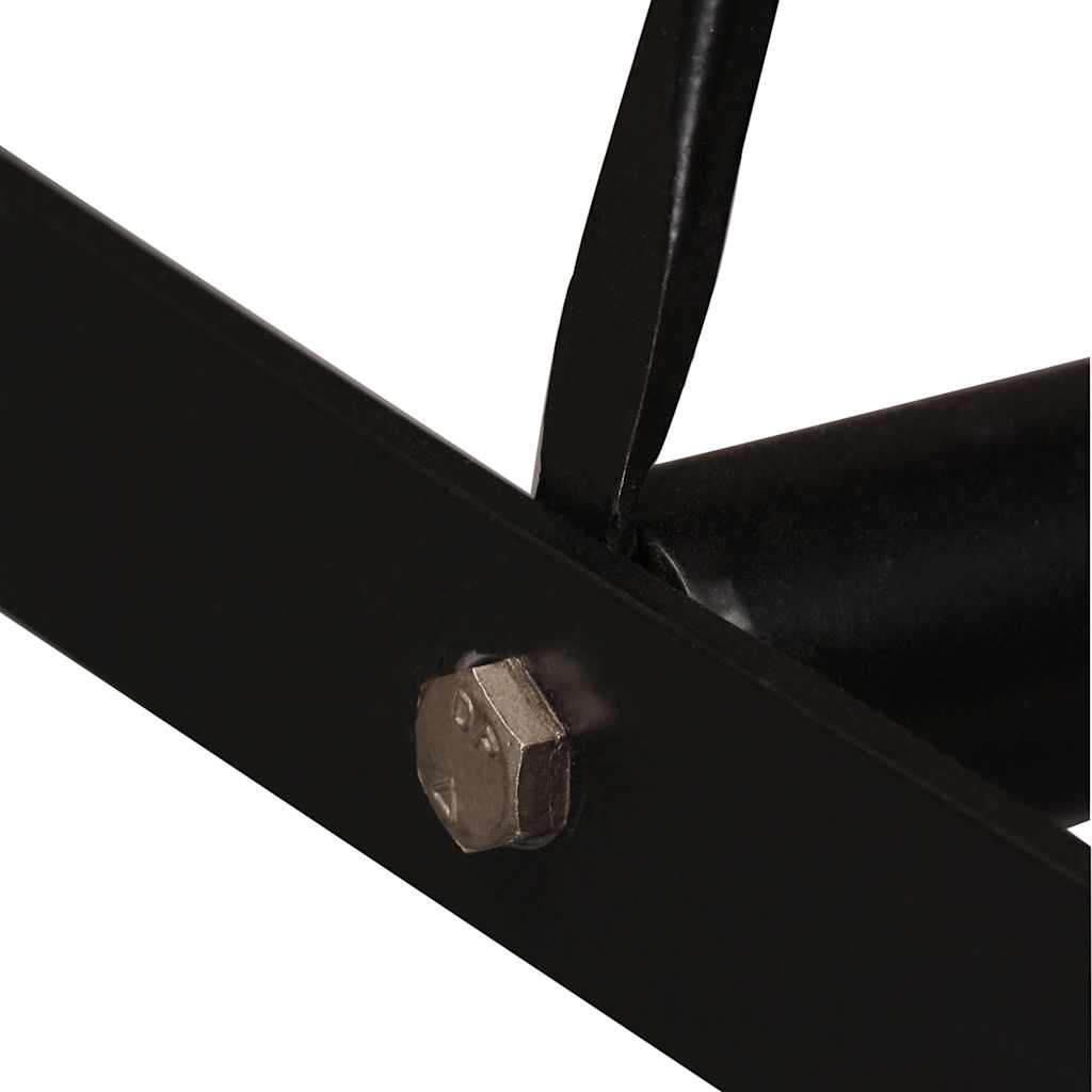 Barska garnitura od 3 komada punog bagremovog drveta i prave kože - number 6.