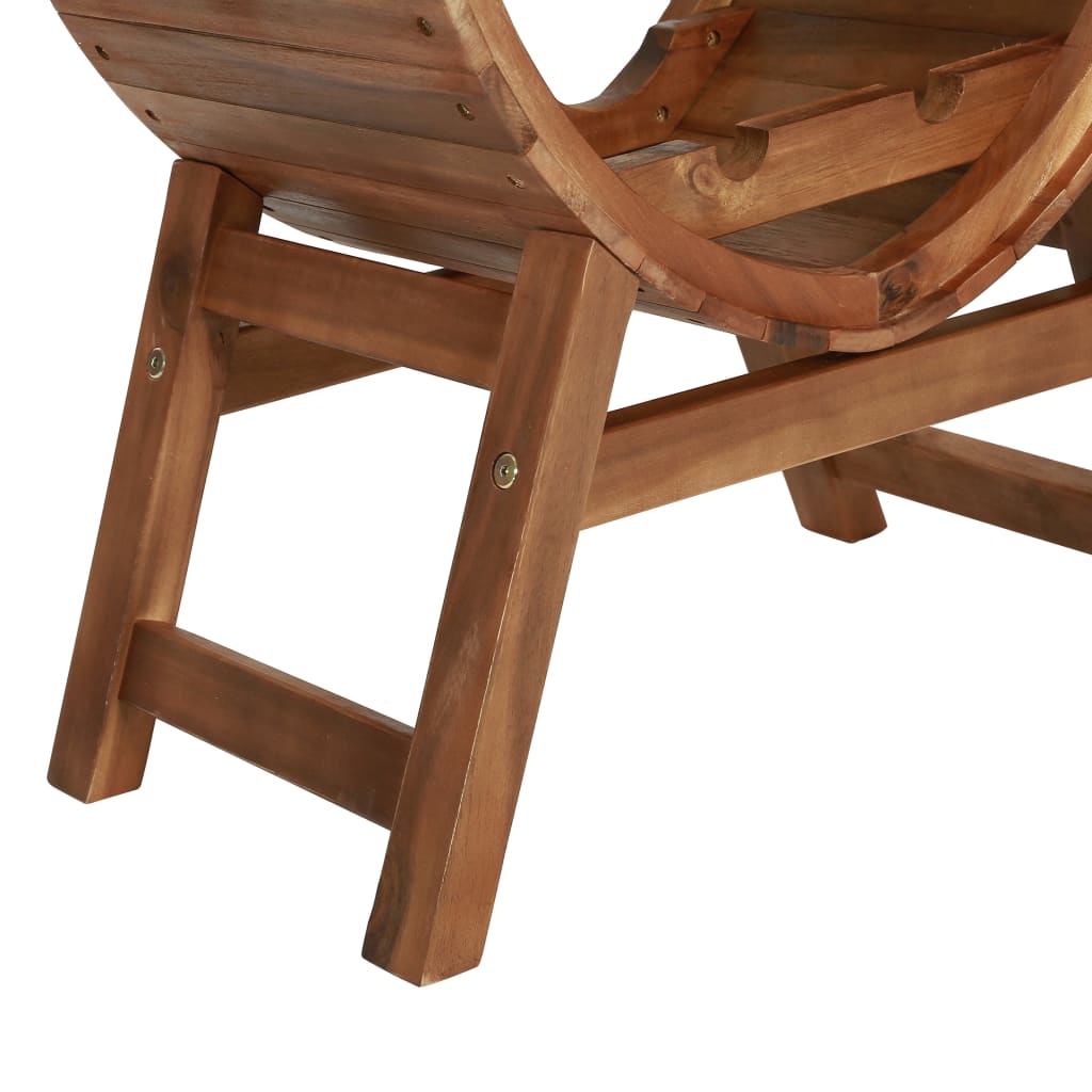 Stalak za vino 13 boca od punog bagremovog drveta - number 4.