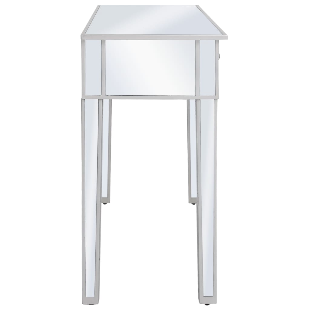 Konsolbord med spejl mdf og glas 106,5 x 38 x 76,5 cm - number 4.