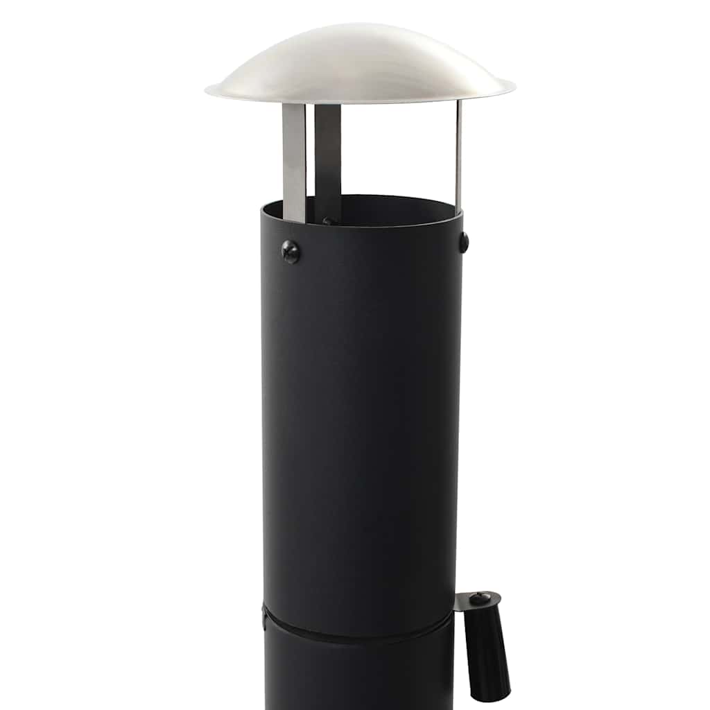 Udendørs pizzaovn til trækul med sten brændt ler - number 5.