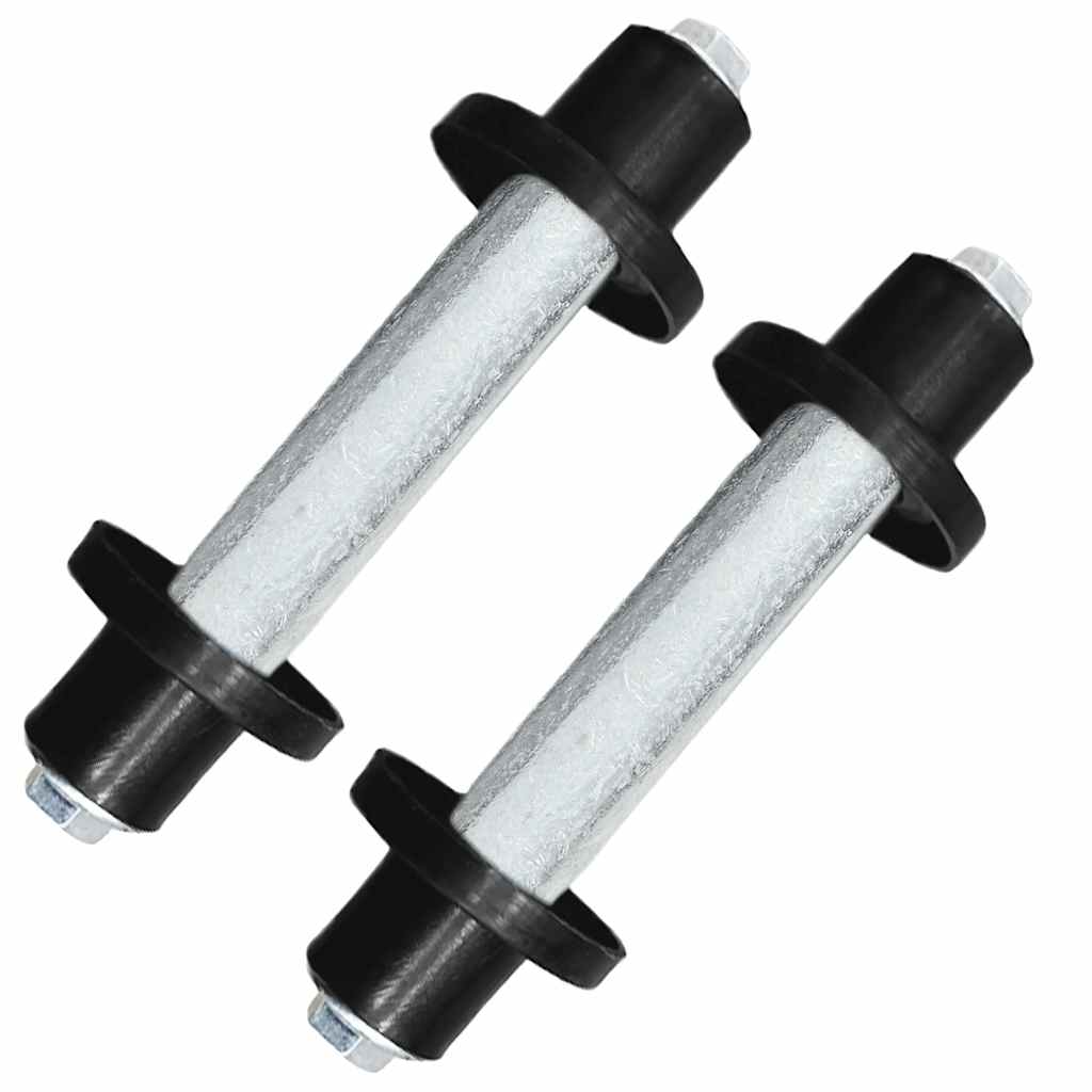 Kotač kolica s osovinom 2 kom. puna pu 4,00-8 390 mm - number 6.