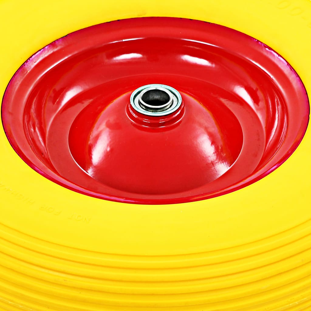 Kotač kolica s osovinom pu 4,00-8 390 mm - number 4.