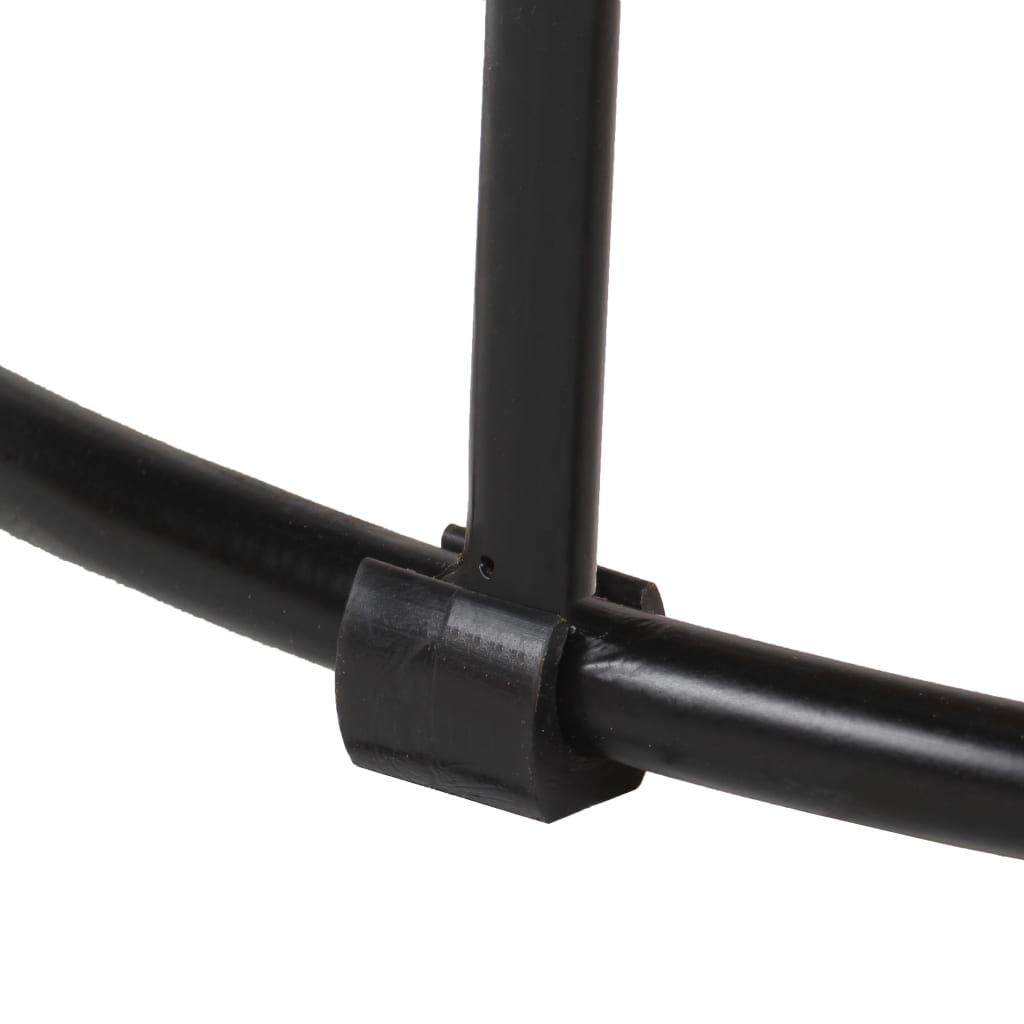 Sofabord massivt mangotræ og stål 50 x 40 cm - number 6.