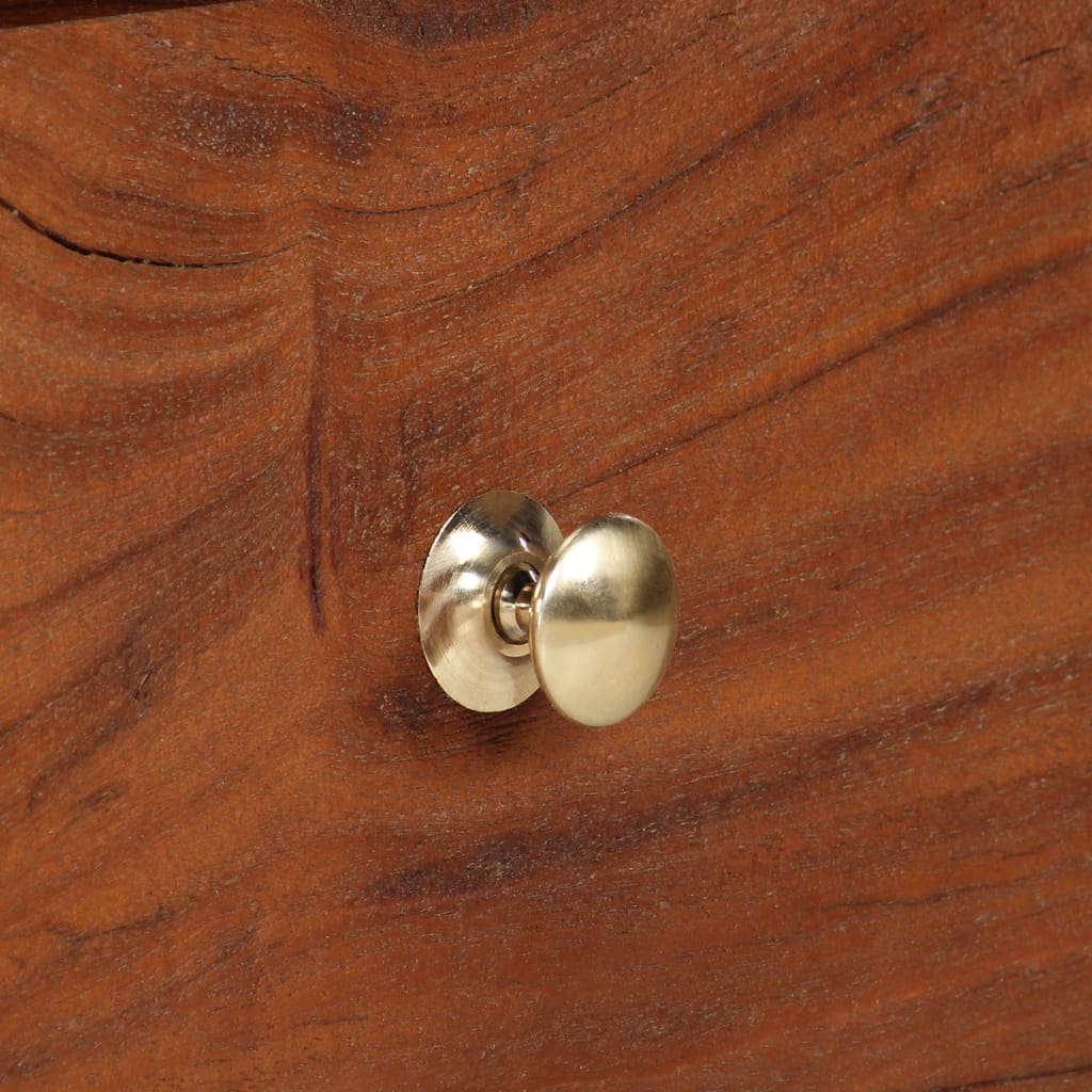 Tv cabinet 140x30x40 cm solid recycled wood - number 5.