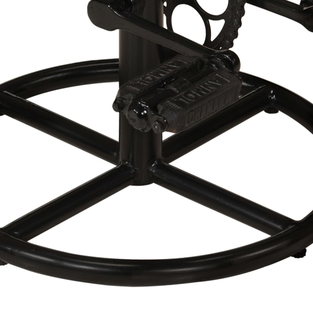 Barstole 2 stk. massivt genbrugstræ - number 6.