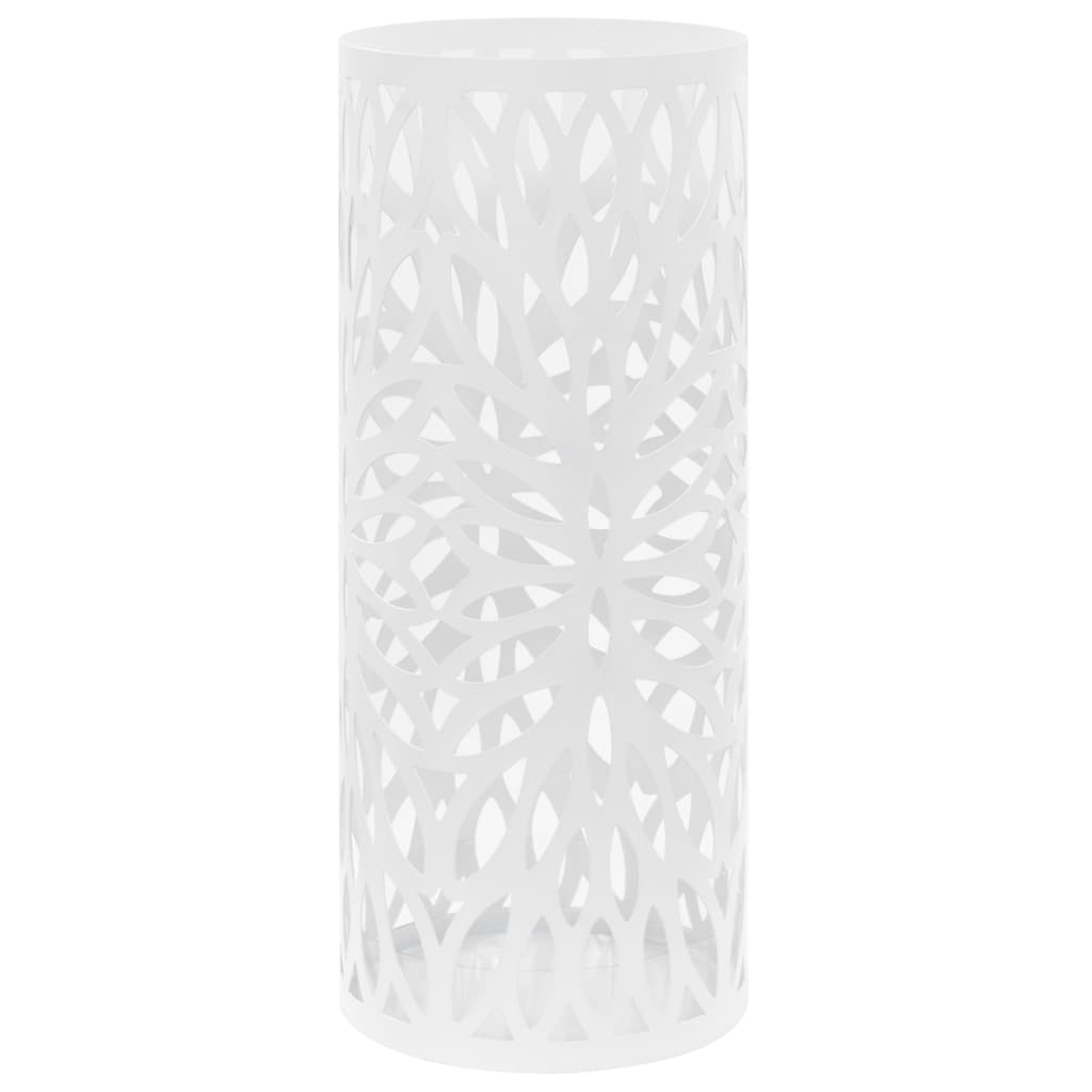 Paraplystative leaves steel - white, pattern 7, 1 - number 1.