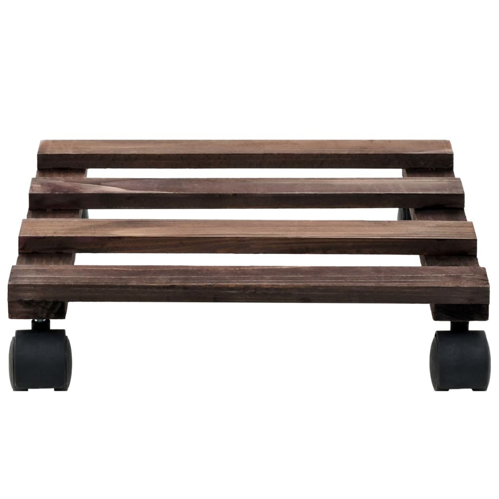 Kolica za biljke 4 kom. cedrovina 25 x 25 cm - number 3.