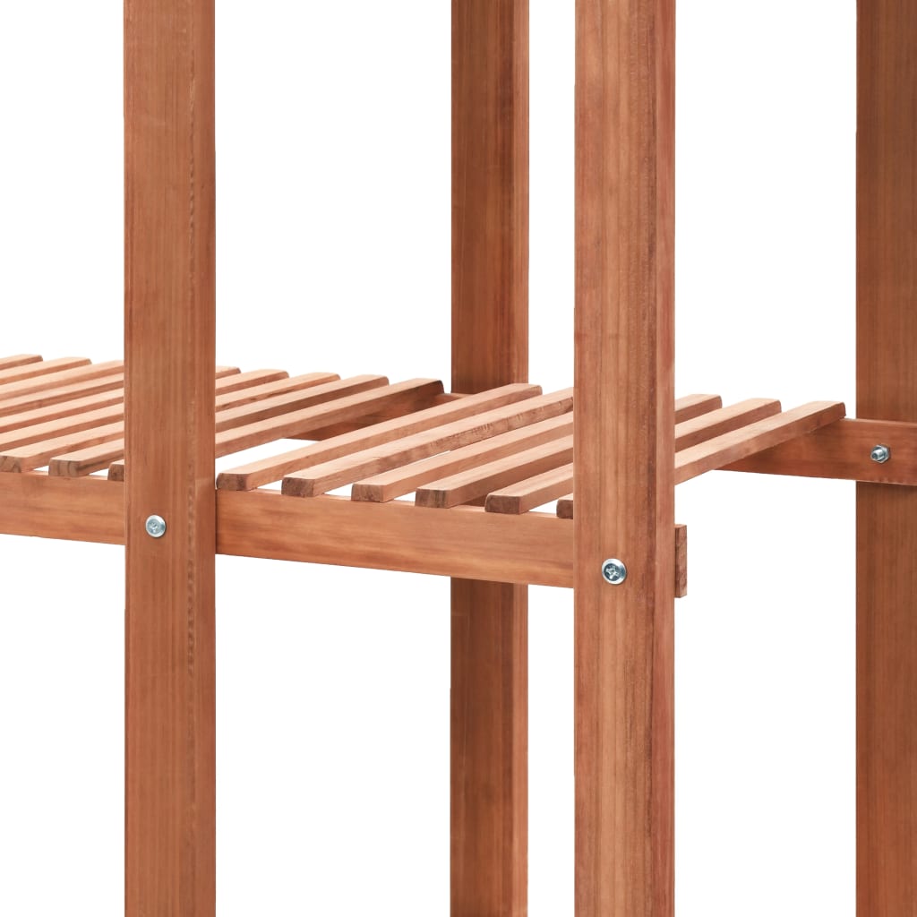 Plantestativ 86x36x139 cm cedertræ - number 5.